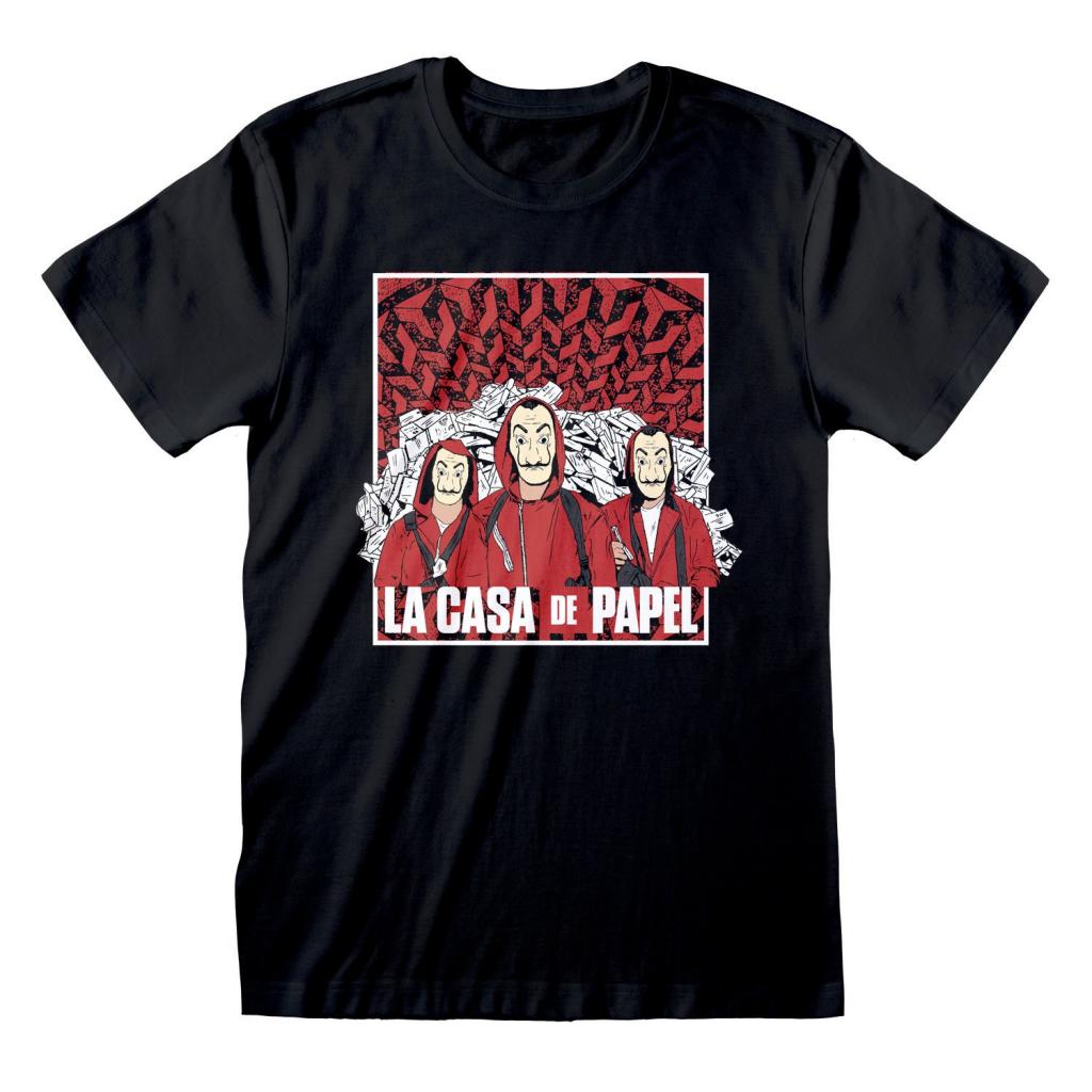 LA CASA DE PAPEL - T-Shirt - Group Shot - (XL)