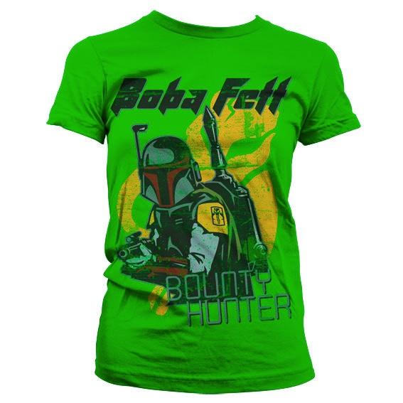 STAR WARS - T-Shirt Boba Fett - Bounty Hunter GIRL (L)