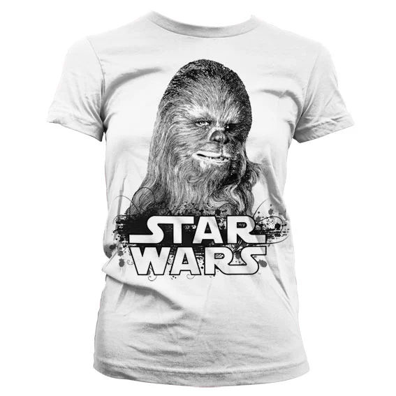 STAR WARS - T-Shirt Chewbacca - GIRLY (M)