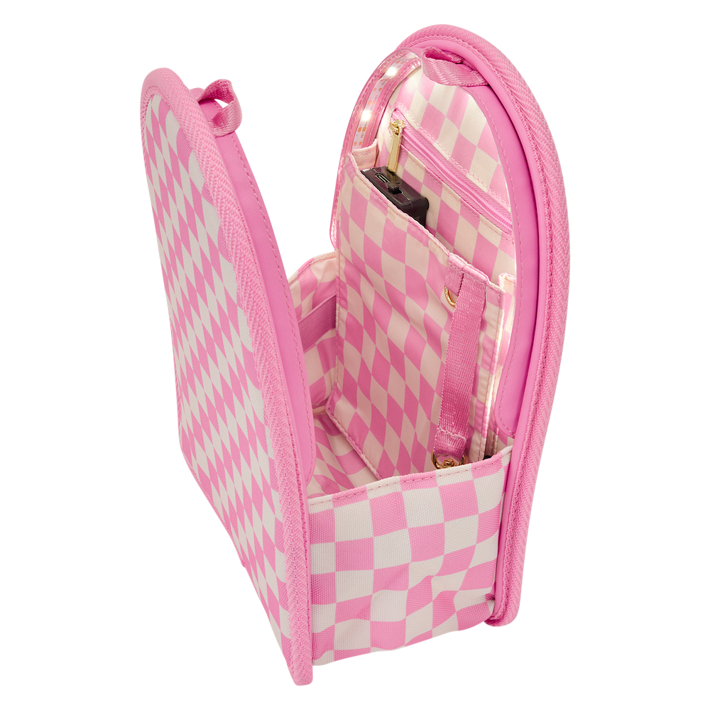 LOUNGEFLY - Checkerboard - Mini Backpack Organiser LoungeFly