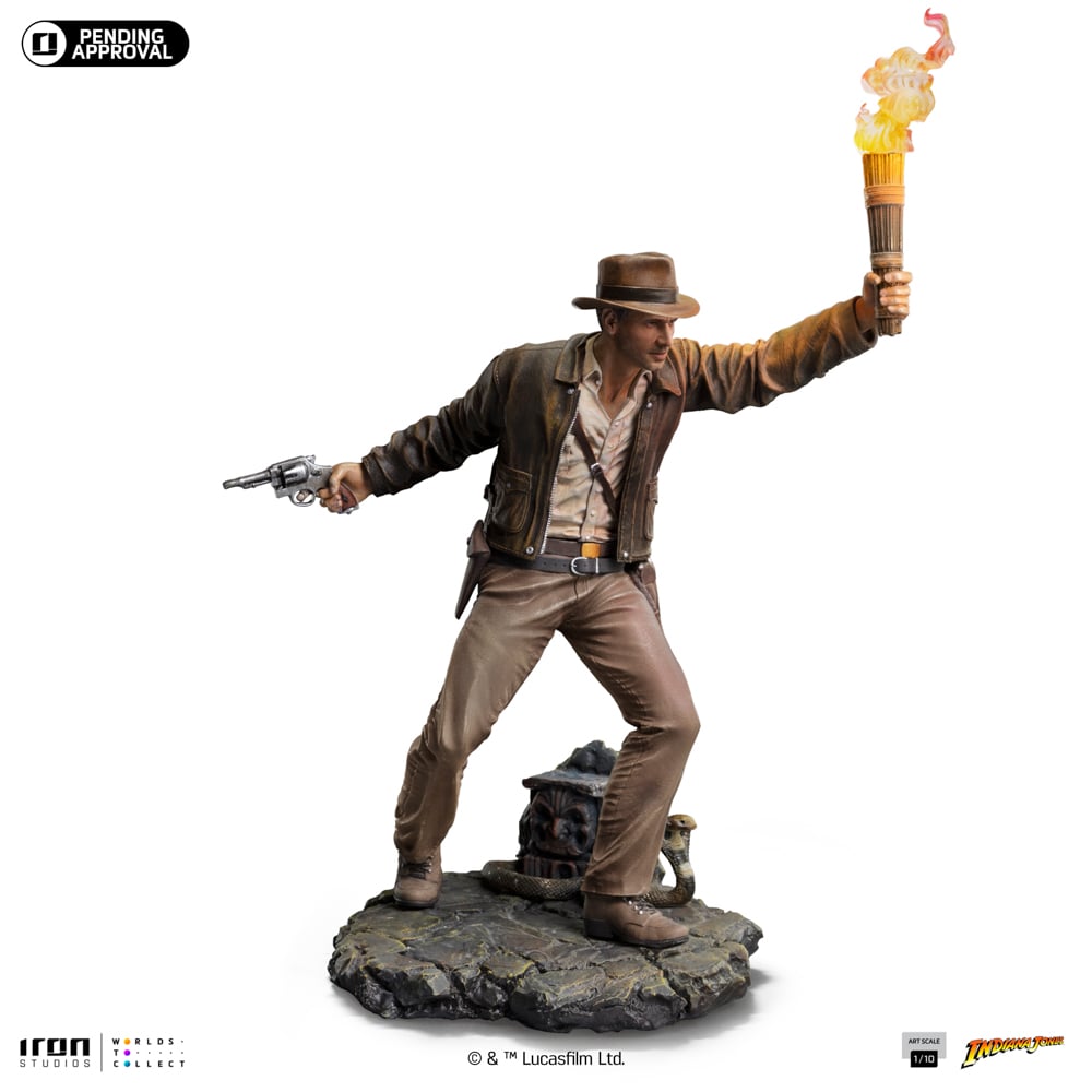 INDIANA JONES - Indiana Jones - Statue Art Scale 1/10 25.6cm