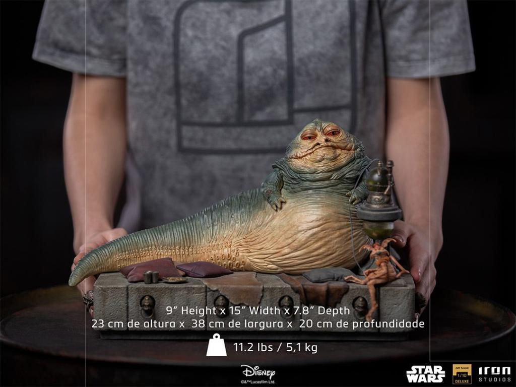 STAR WARS - Statuette 1/10 Deluxe Art Scale - Jabba The Hutt