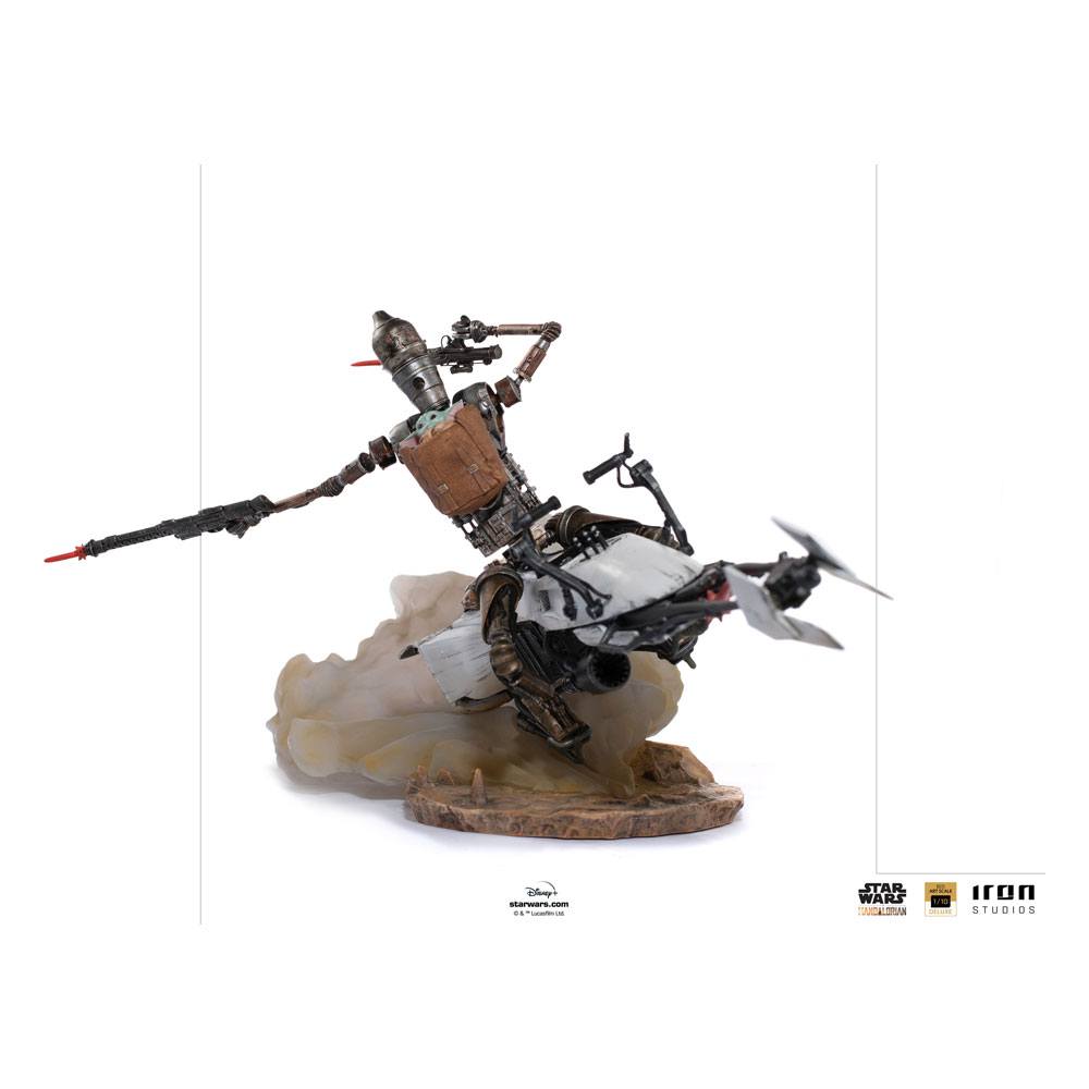 STAR WARS - IG-11 & The Child - Statue Deluxe BDS Art Scale 20cm