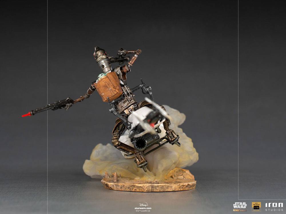 STAR WARS - IG-11 & The Child - Statue Deluxe BDS Art Scale 20cm