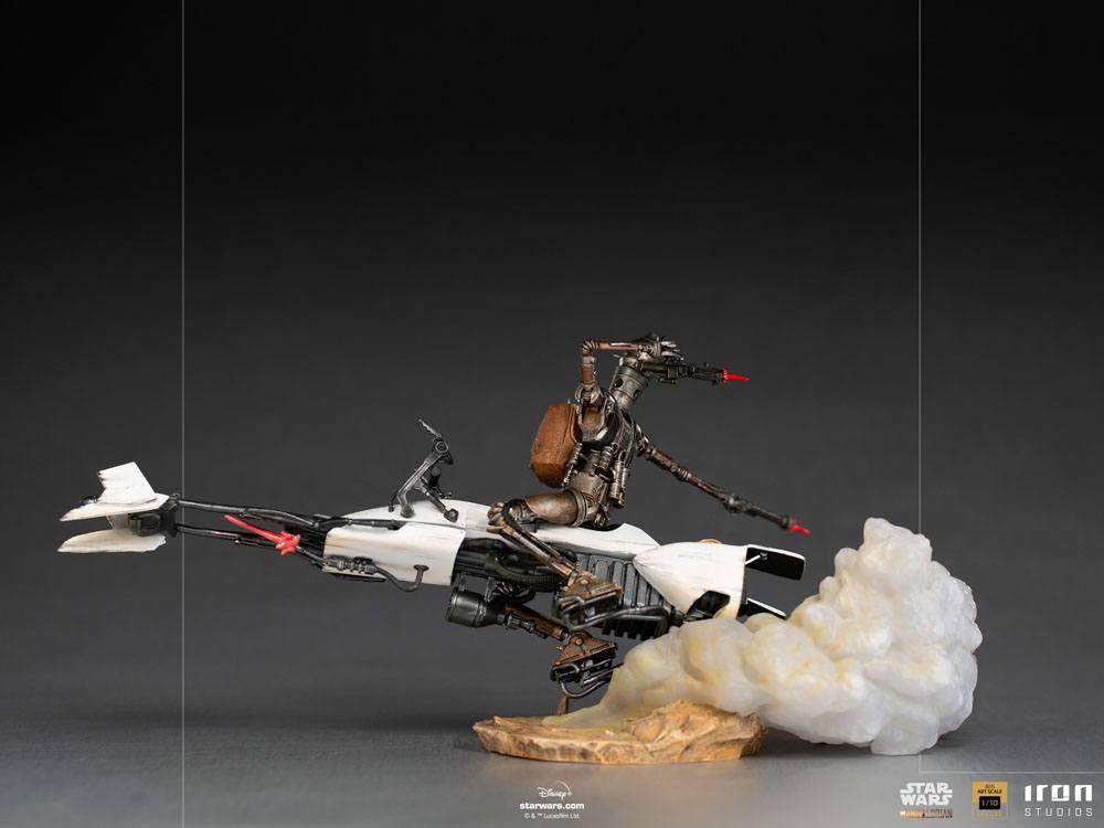 STAR WARS - IG-11 & The Child - Statue Deluxe BDS Art Scale 20cm