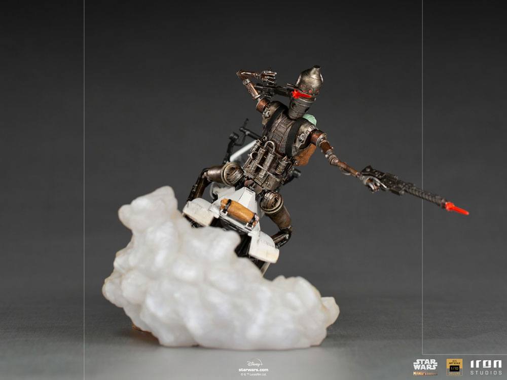 STAR WARS - IG-11 & The Child - Statue Deluxe BDS Art Scale 20cm
