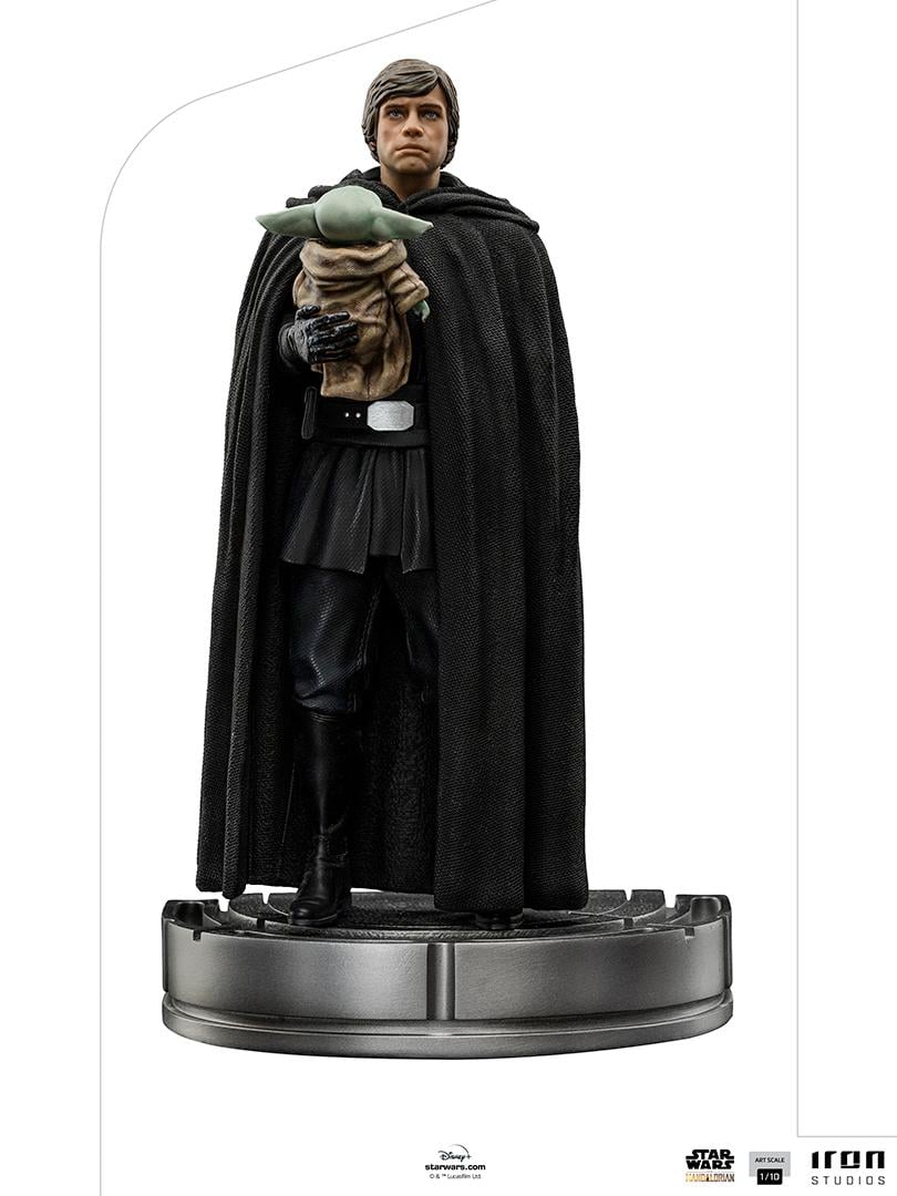 STAR WARS - Luke Skywalker and Grogu - Statue ArtScale 1/10 21cm