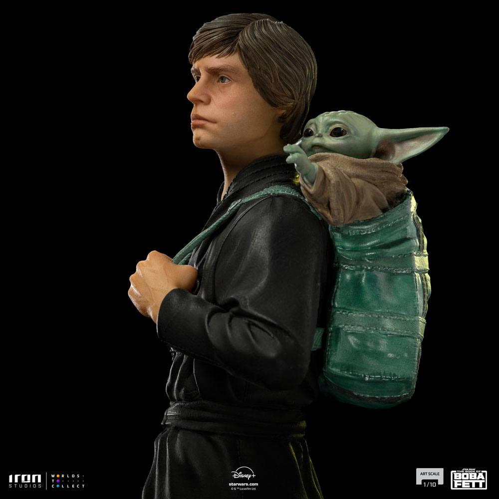 BOOK OF BOBA FETT - Luke & Grogu - Figure 1/10 Art Scale 20cm