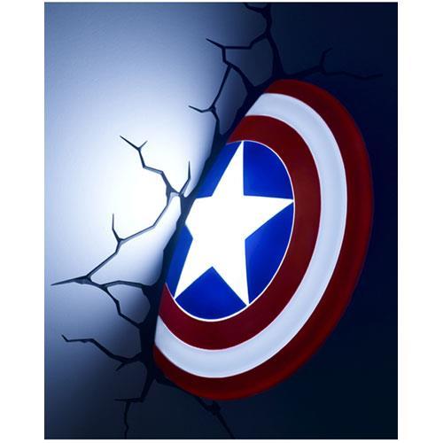 MARVEL - 3D Deco Light - CAPTAIN AMERICA SHIELD