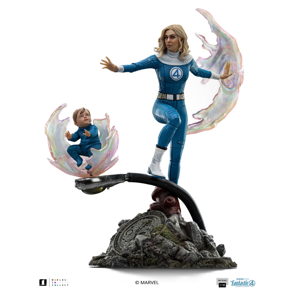 FANTASTIC FOUR 2025 - Invisible Woman - Statue Art Scale 1/10 27cm