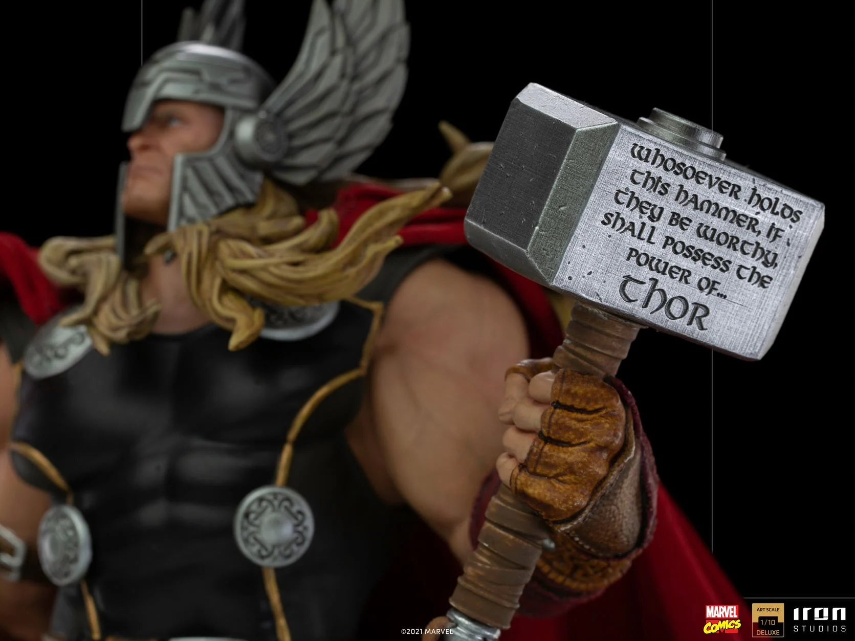 MARVEL COMICS - Thor Unleashed - Statue Deluxe Art Scale '28x21x16cm'