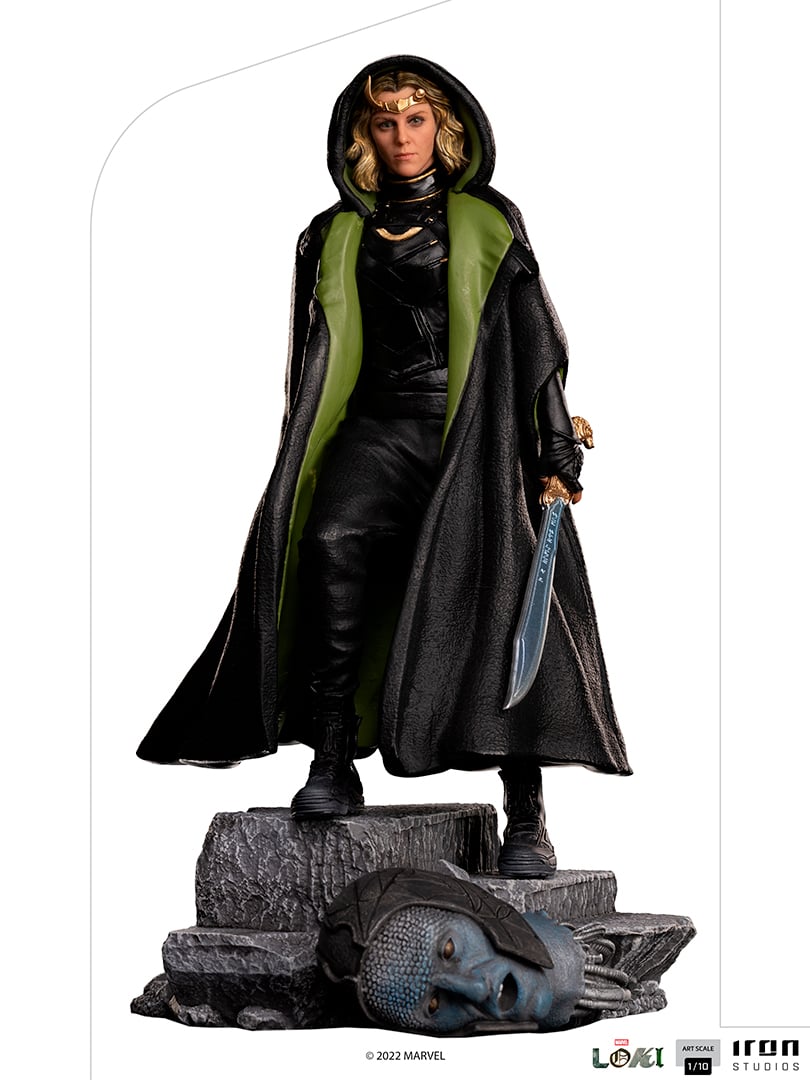 LOKI - Sylvie Variant - Statue BDS Art Scale 1/10 21x12x13cm