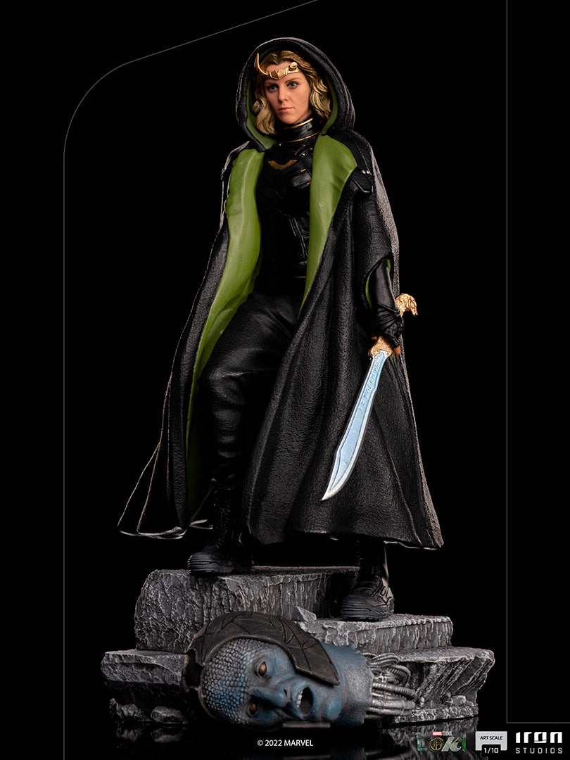 LOKI - Sylvie Variant - Statue BDS Art Scale 1/10 21x12x13cm