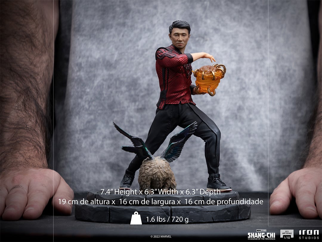 SHANG-CHI - Shang-Chi & Morris - Statue BDS ArtScale 1/10 - 19cm