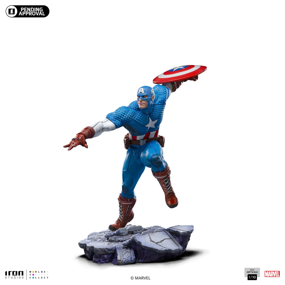 MARVEL - Captain America - Statue BDS Art Scale 1/10 22cm