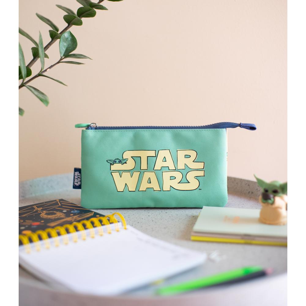 THE MANDALORIAN - Triple Pencil Case