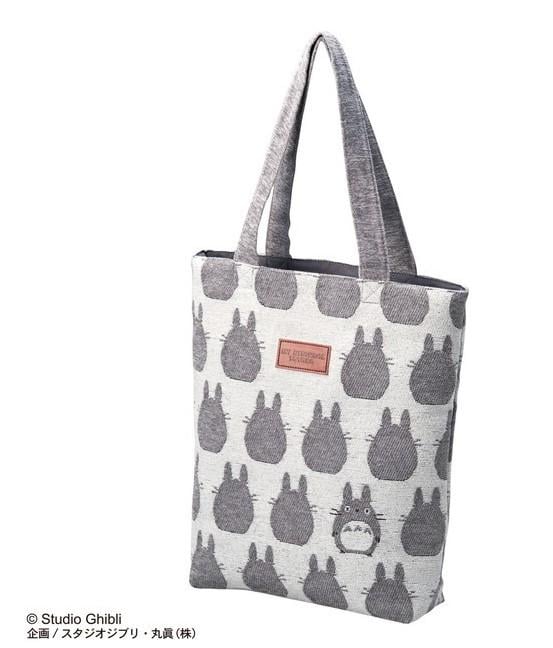 MY NEIGHBOR TOTORO - Grey Totoro - Tote bag 35x33x8.5cm