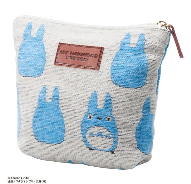 MY NEIGHBOR TOTORO - Blue Totoro - Pouch 17x21.5x6cm