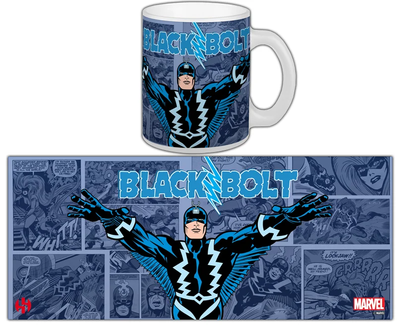 MARVEL - Mug - RETRO Serie 2 - Black Bolt