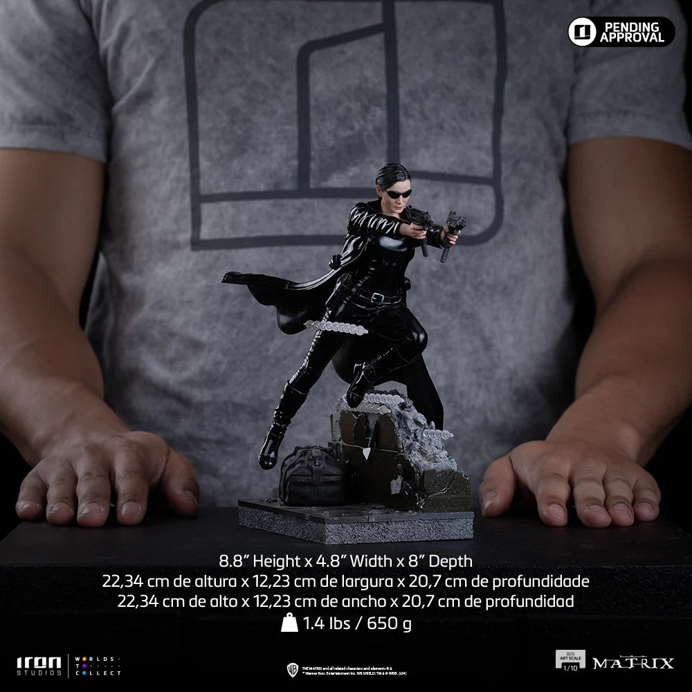 MATRIX - Trinity - Statue Art Scale 1/10 22.34cm