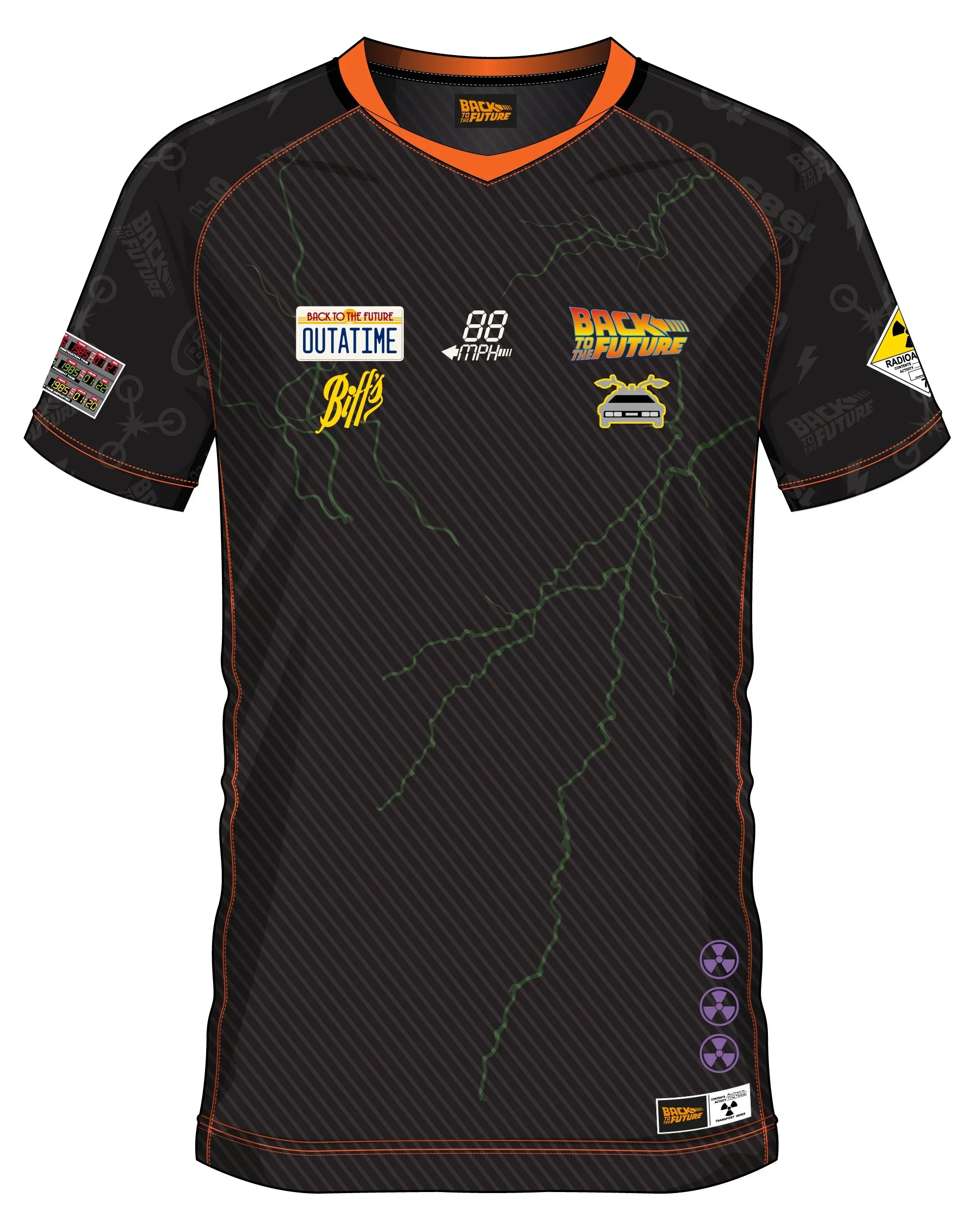 BACK TO THE FUTURE - Hey McFly 85 - Soccer Jersey Men (XL)