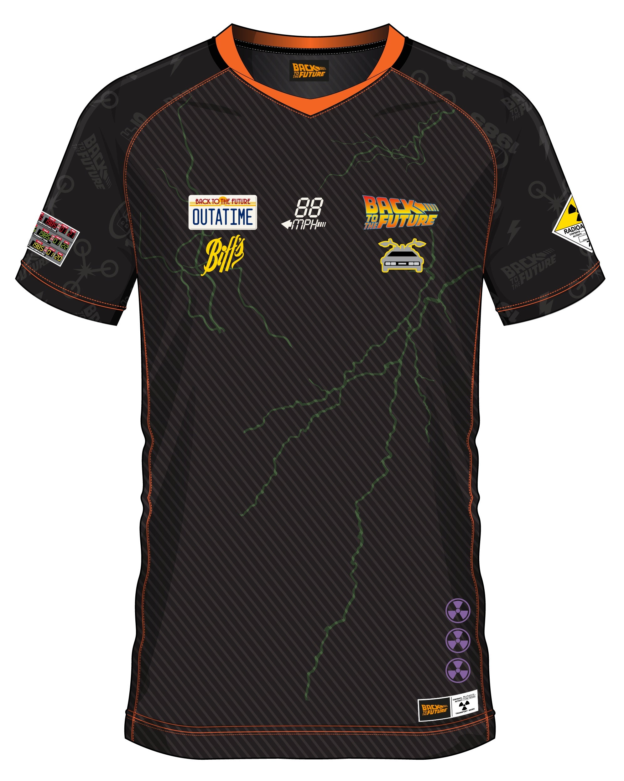 BACK TO THE FUTURE - Hey McFly 85 - Soccer Jersey Men (S)