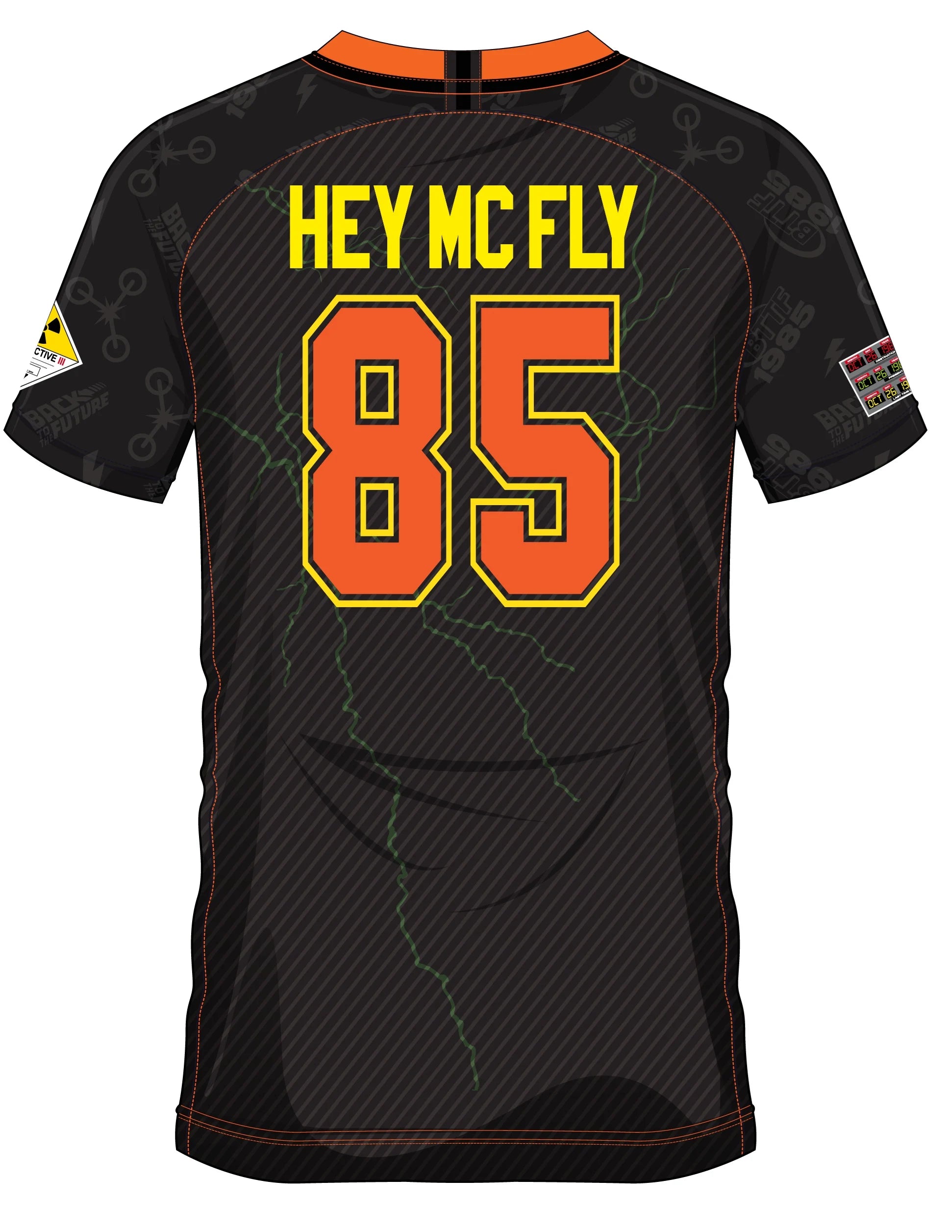 BACK TO THE FUTURE - Hey McFly 85 - Soccer Jersey Men (XXL)