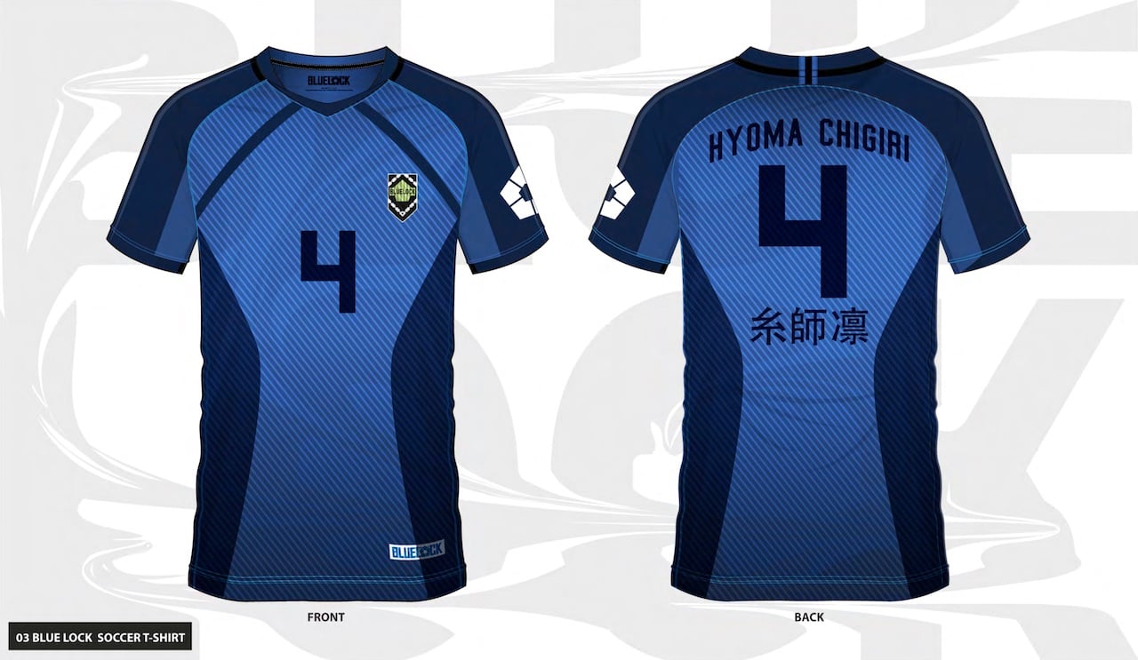 BLUE LOCK - Hyoma Chigiri 4 - Soccer Jersey Men (S)