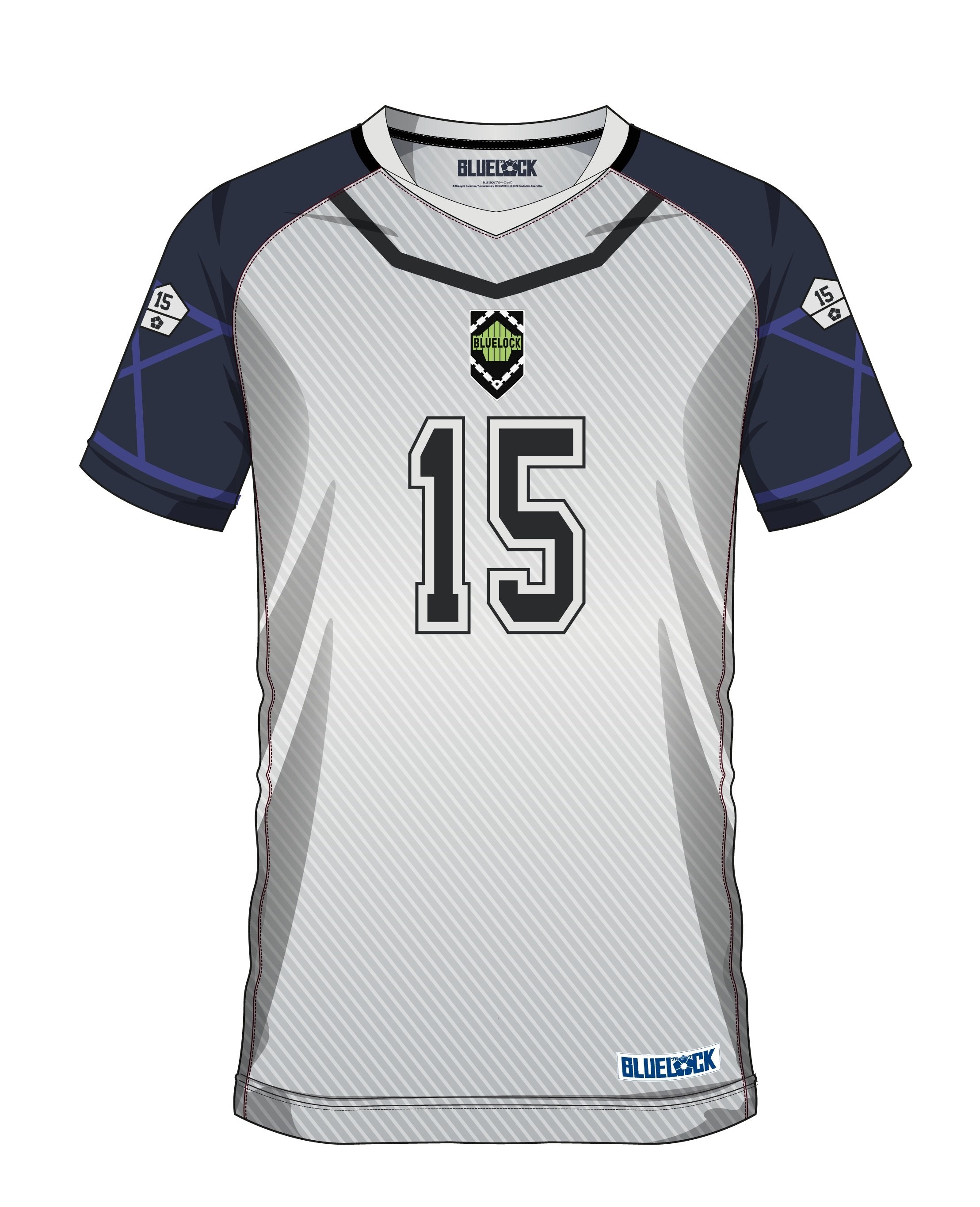 BLUE LOCK - Yoichi Isagi 15 - Soccer Jersey Men (M)