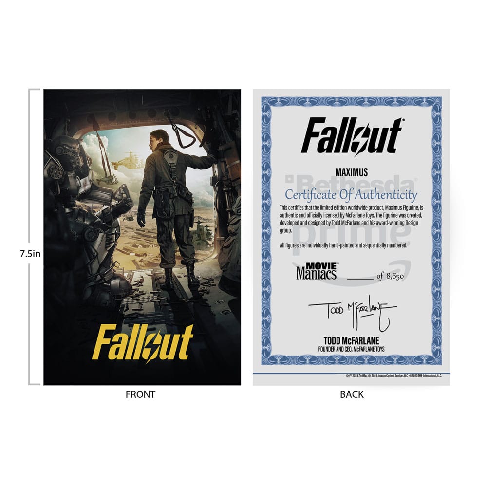 FALLOUT - Maximus (Season 2) - Figure Movie Maniacs 17cm