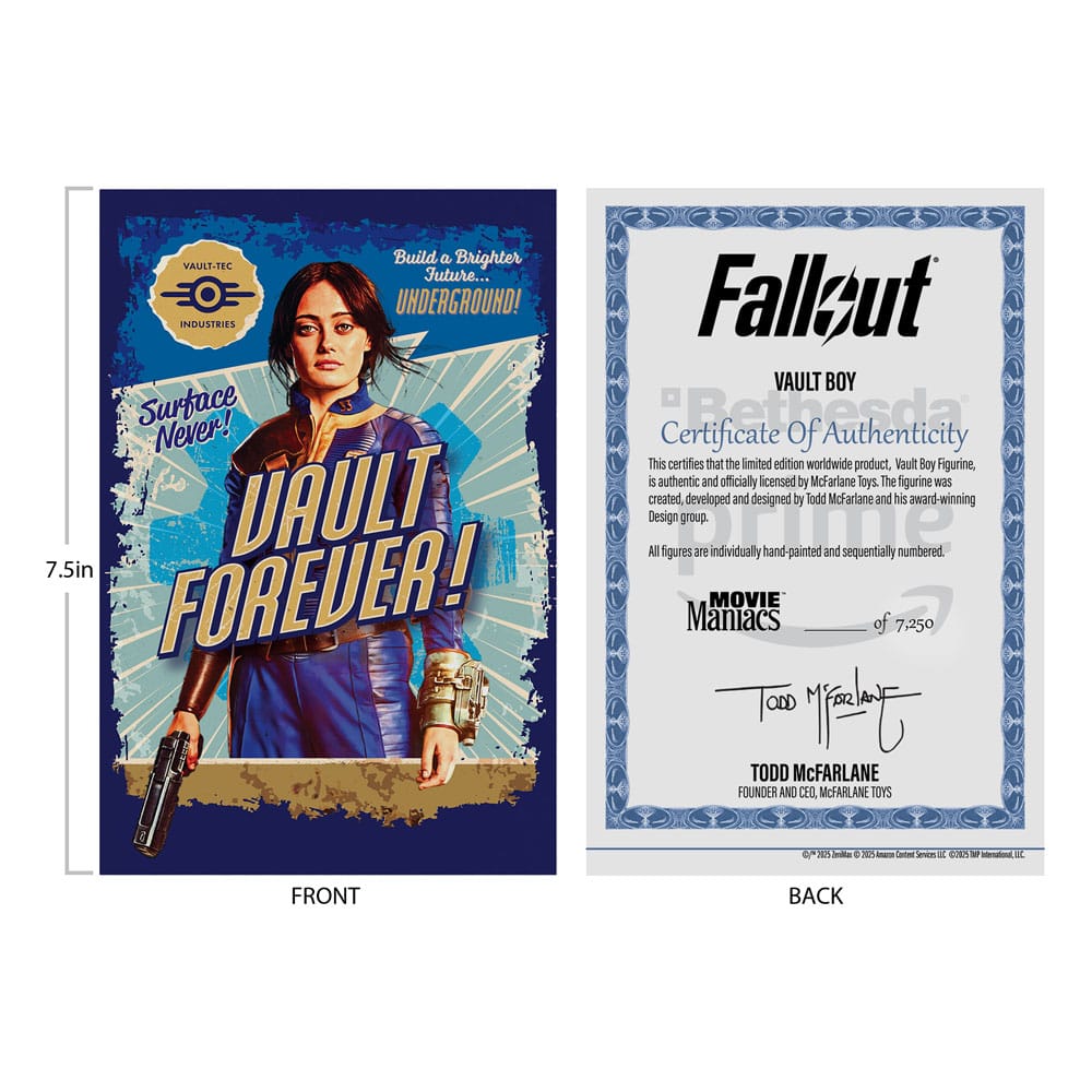 FALLOUT - Vault Boy "Version 2" - Figure Movie Maniacs 14cm