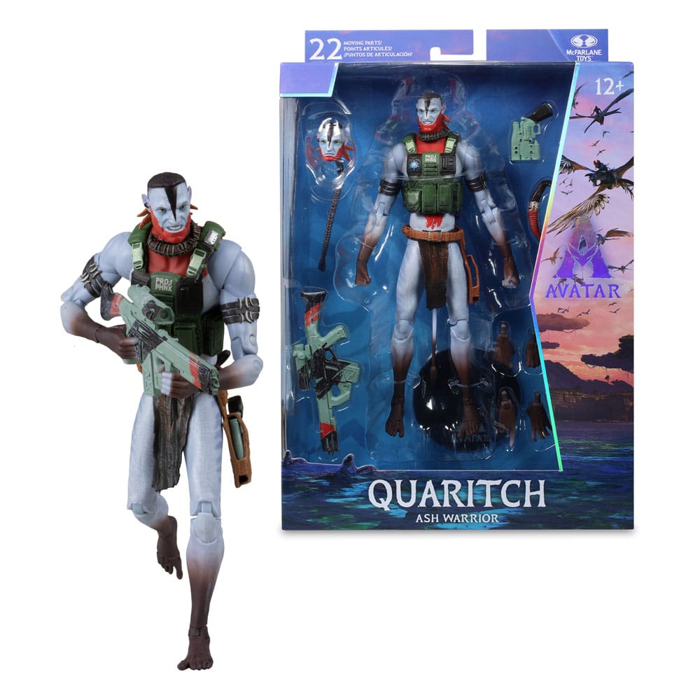 AVATAR 3 - Quaritch (Ash Warrior) - Figure 18cm