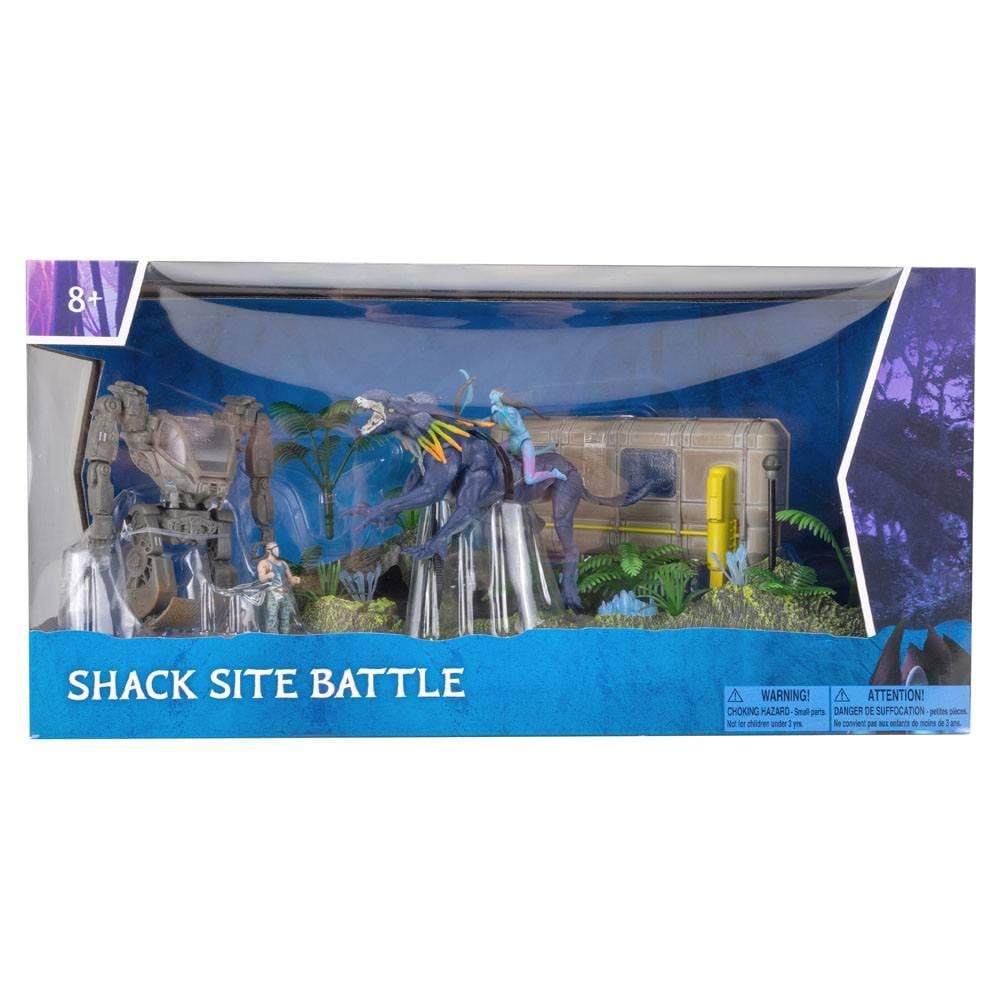 AVATAR THE WAY OF WATER - Shack Site Battle - Figures