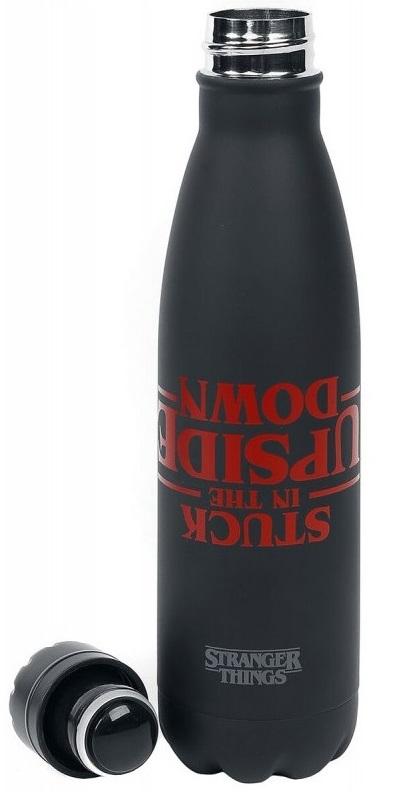 STRANGER THINGS - Metal Bottle - Stuck in the Upside Down