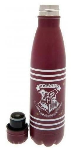 HARRY POTTER - Metal Bottle - Crest & Stripes - 500ml