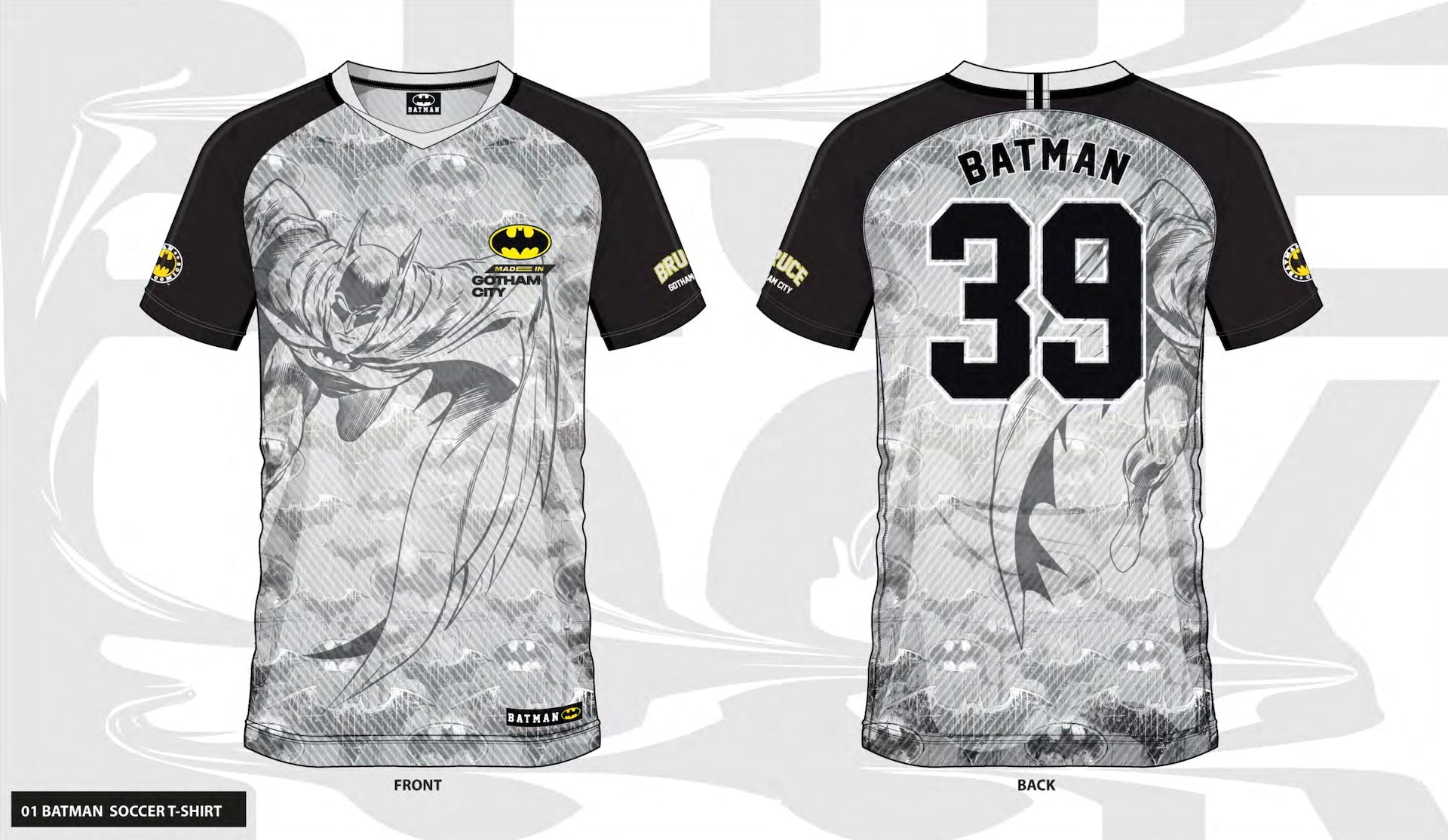 BATMAN - Batman 39 - Soccer Jersey Men (S)