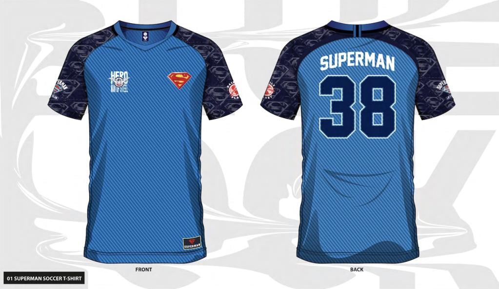 SUPERMAN - Superman 38 - Soccer Jersey Men (S)