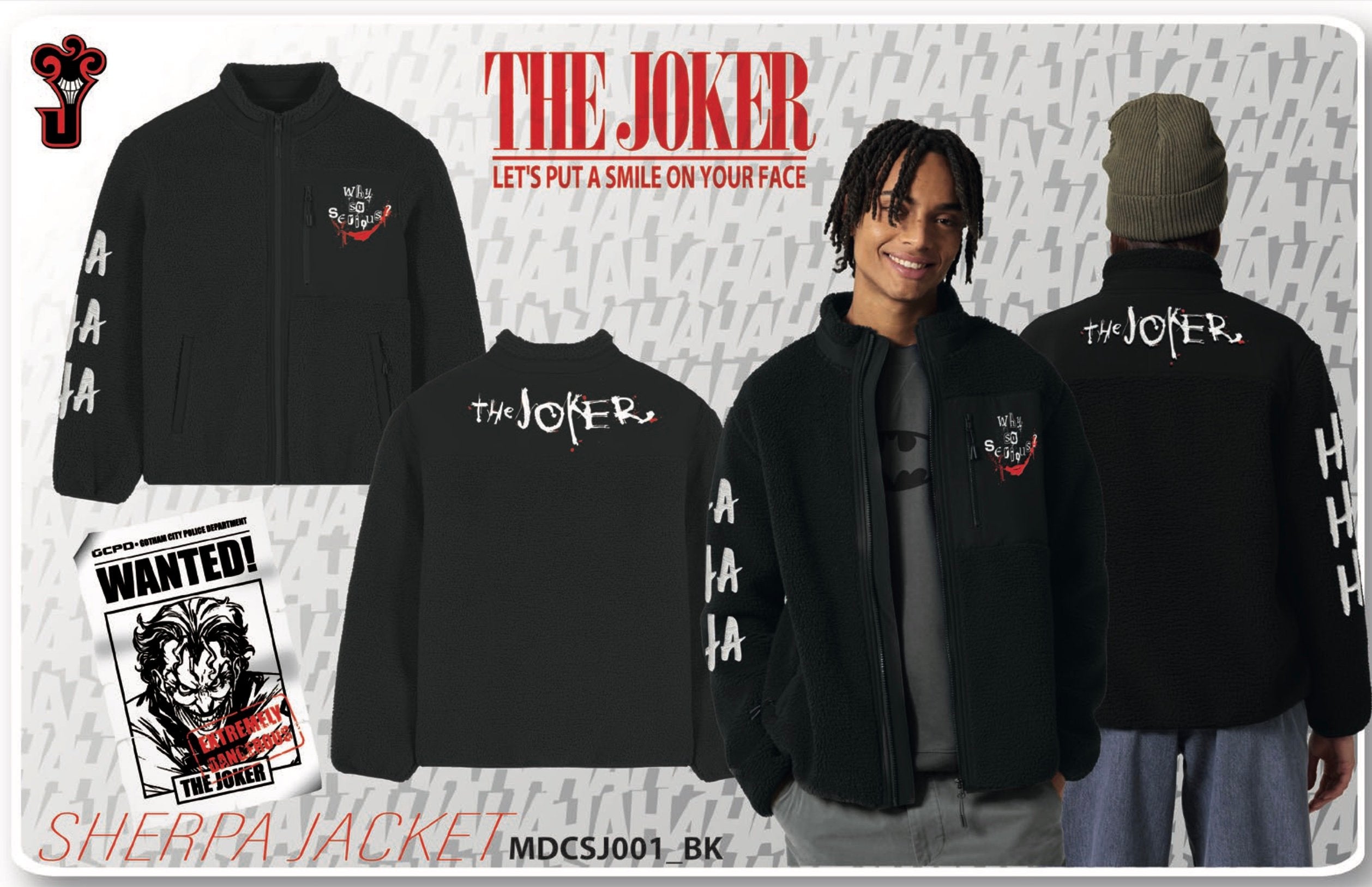 DC - The Joker - Sherpa Jacket (XL)