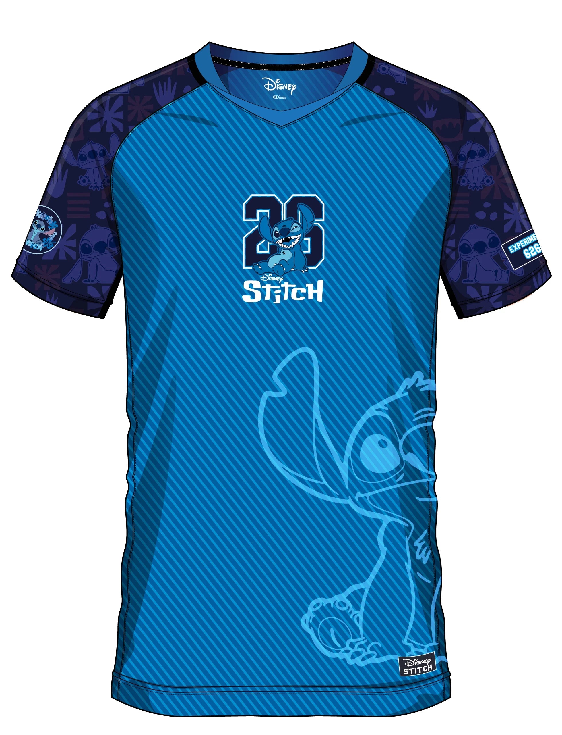 DISNEY - Stitch 26 - Soccer Jersey Men (XXL)
