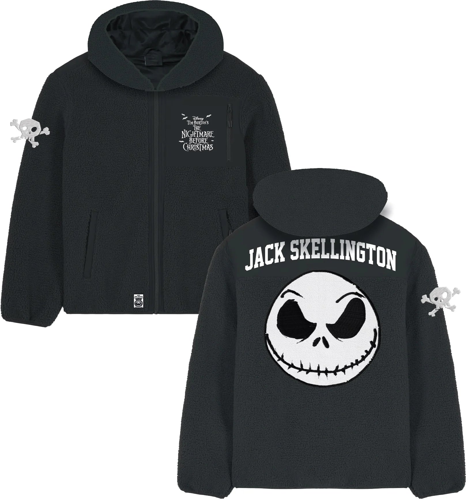DISNEY - Jack Skellington - Sherpa Jacket (XXL)