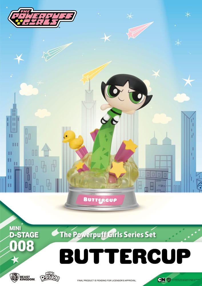 THE POWERPUFF GIRLS - Figure Mini Diorama 12cm assortment x6