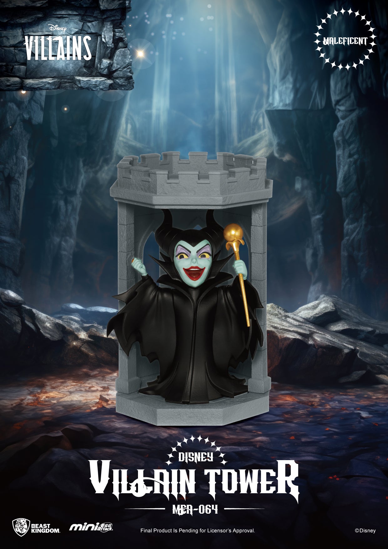 DISNEY VILLAINS - Tower Series - Set 6 Figurine Blind Box 11.5cm