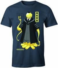 ASSASSINATION CLASSROOM - Koro Navy Blue - Men T-shirt (M)