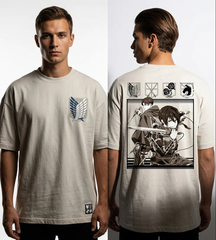 ATTACK ON TITAN - Brigade Speciale - Oversize T-Shirt Men (XL)