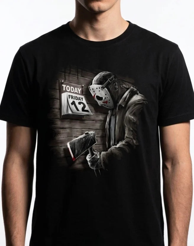 FRIDAY THE 13TH - Today Friday 12 - T-Shirt (XXL)