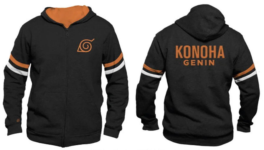 NARUTO - Konoha Genin - Hooded Sweat (XXL)