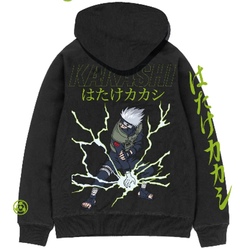 NARUTO - Kakashi 1000 Birds - Hooded Sweat (L)