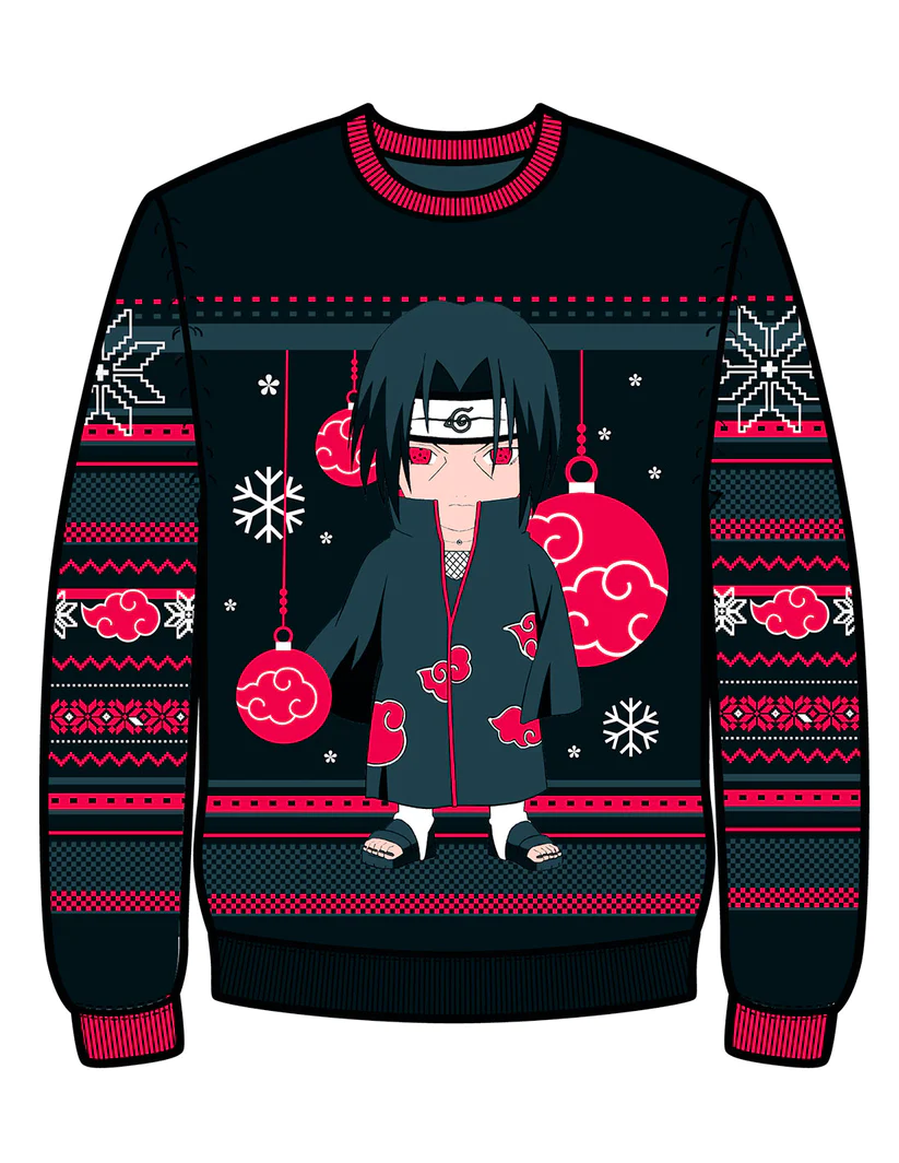 NARUTO - Itachi - Men Christmas Sweaters (S)