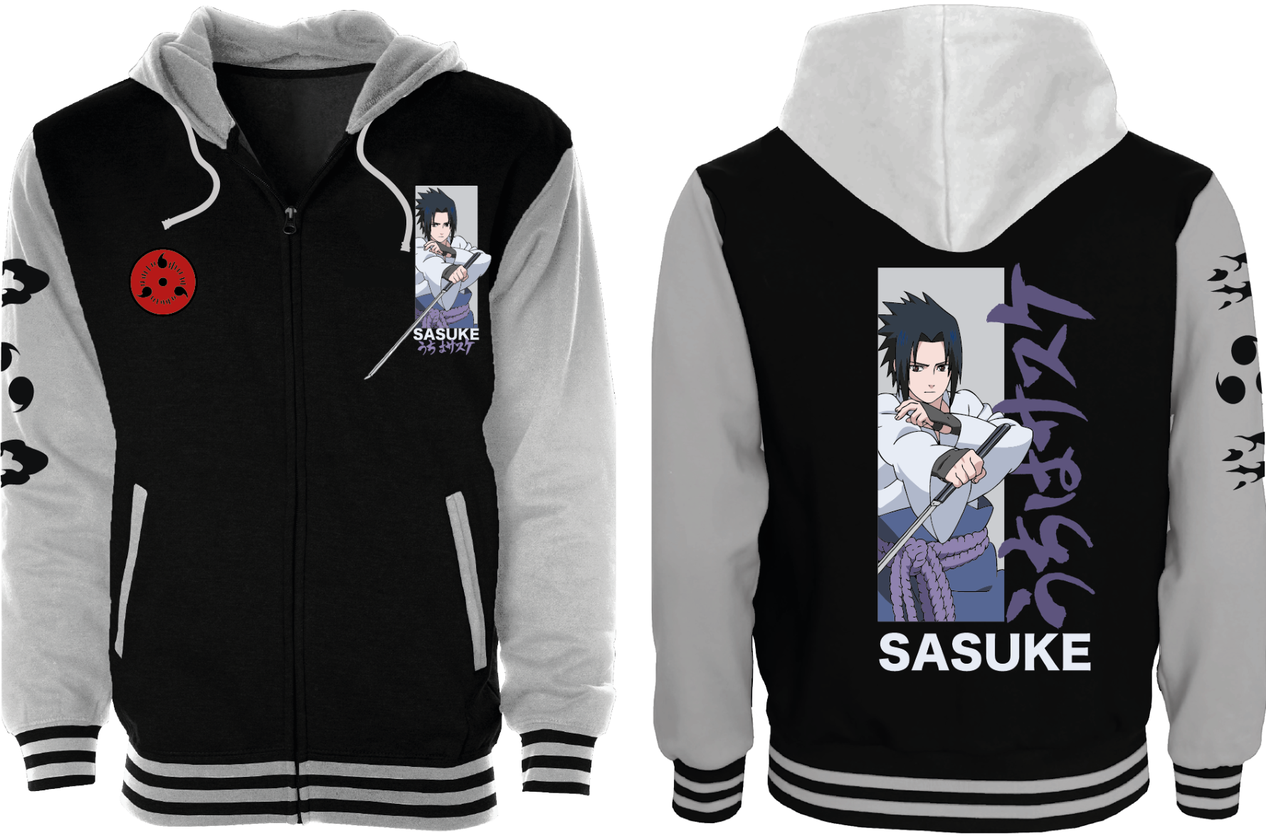 NARUTO SHIPPUDEN - Sasuke  - Teddy Jacket (XL)