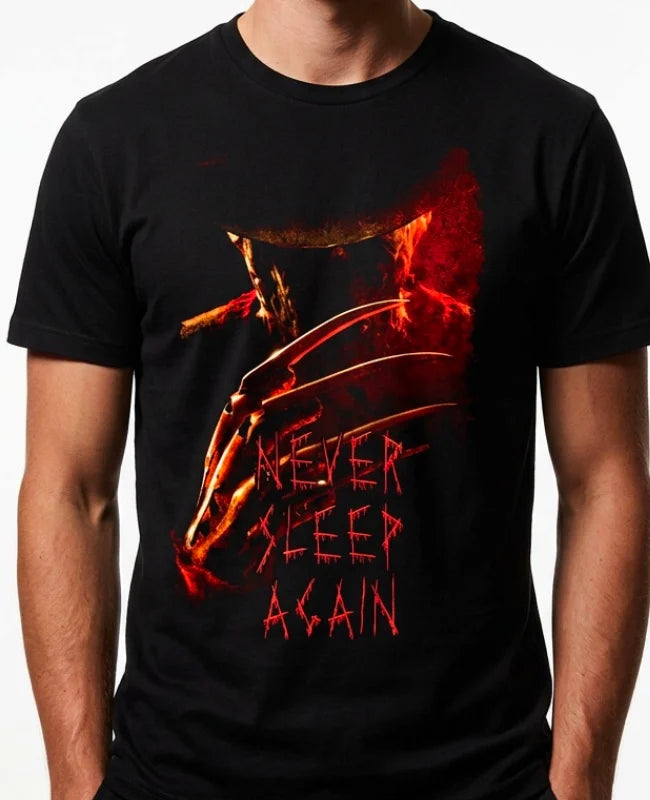 A NIGHTMARE ON ELM STREET - T-Shirt Never Sleep Again (S)